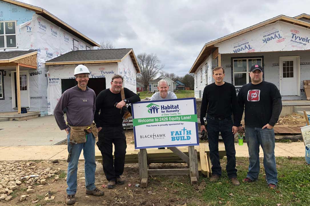 Dairyland working with Habitat for Humanity